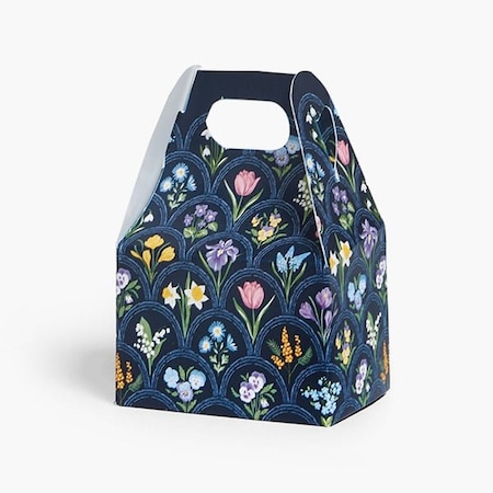 Nashville Wraps Vintage Floral Mini Gable Box, 4x2.5x2.5, 6PK VFMGB