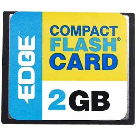 Edge Memory EDGE Digital Media flash memory card - 2 GB - CompactFlash Card PE194529