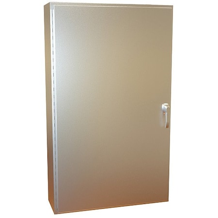 Hammond Handle Electrical Enclosure, 60 in H, 12 in D, 36 in W, 12, 13, 3R, 4, 4X, Stainless Steel HW603612SSHK