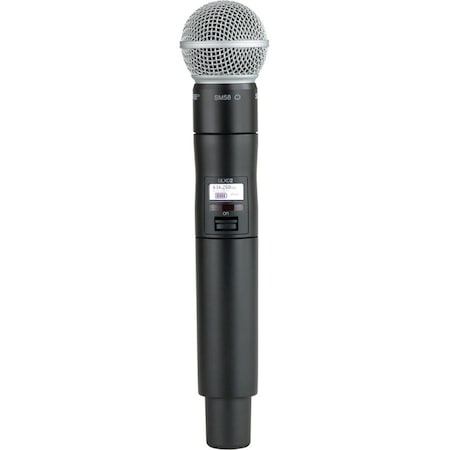 Shure HANDHELD TRANSMITTER WITH SM58 MICROPHONE ULXD2/SM58=-G50