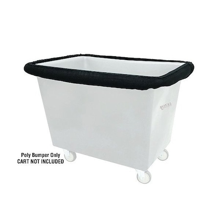 Royal Basket Trucks Basket Truck Bumper, 34" L, 24" W, Black G06-KKX-PBP