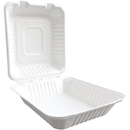 Productos Alimenticios Better Earth 3-Compartment Hinged Tray, 200PK PR3193665
