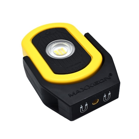 Maxxeon Workstar 812 Cyclops Rechargeable Work Light - Hiviz Yellow 00812