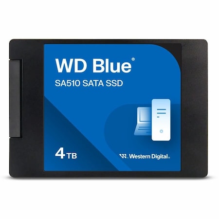 Sandisk Technologies WD Blue SA510 WDS400T3B0A 4 TB Solid State Drive - 2.5" Internal - SATA (SATA/600) WDS400T3B0A-00C7K0