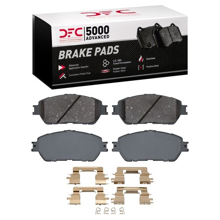 Dfc 5000 Advanced Disc Brake Pad Set,  1551-0906-01