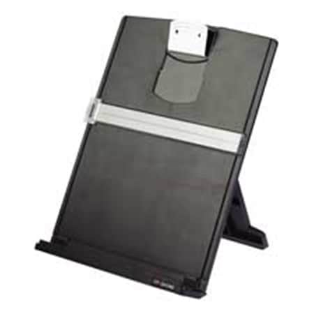 Classroom Creations Desktop Document Holder- 9-.67in.x2in.x12-.13in.- Black-Silver CL127118