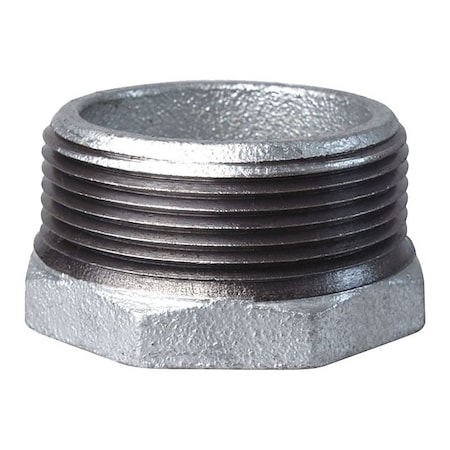 Worldwide Sourcing Bushing Galv Hex 2-1/2X1-1/2 PPG241-65X40