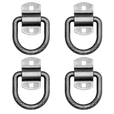 Buyers Products D-Rings & Lashing Rings, PK4 B384