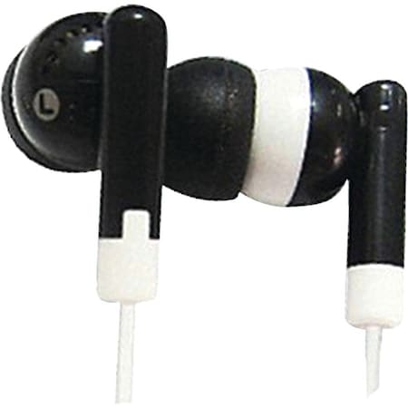 Supersonic IQ Sound Digital Stereo Earphones IQ101BLACK