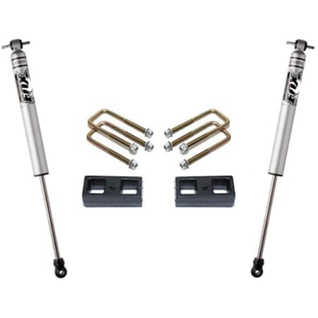 Maxtrac Suspension 2 in. Blocks Rear Suspension Lift Kit for Tacoma 2005-2018 MXT906820F