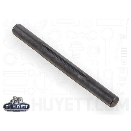 Huyett Type E Grooved Pin, Alloy Steel, 0.188 in Dia x 0.185 in Small End Dia x 2.000 in Length GPA-0187-2000-E