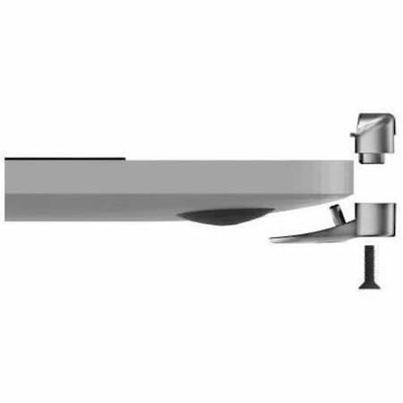 Compulocks LEDGE LOCK ADAPTER FOR MACBOOK PRO 14IN M1, M2, M3 SILVER MBPR14LDG01