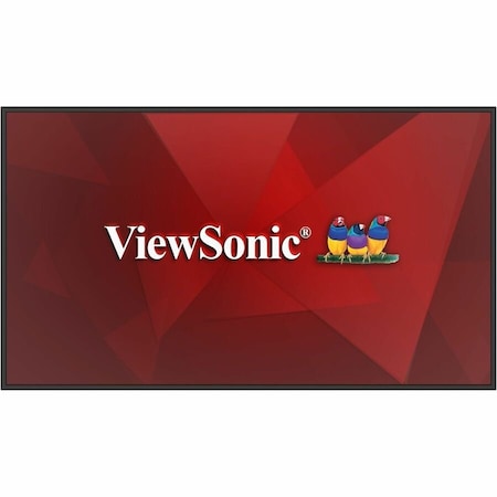 Viewsonic 55IN 4K COMMERCIAL LED 16/7, 350 NITS, ANDROID 14 AOSP, 4000:1, USB-C, 3X HDMI,  CDE5514
