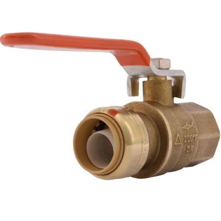 Plomeria 0.75 in. SB x 0.75 FNPT Ball Valve Bulk PL3970446