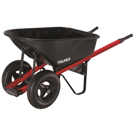 Truper Truper Steel Wheelbarrow 6 cu ft TS6-2W
