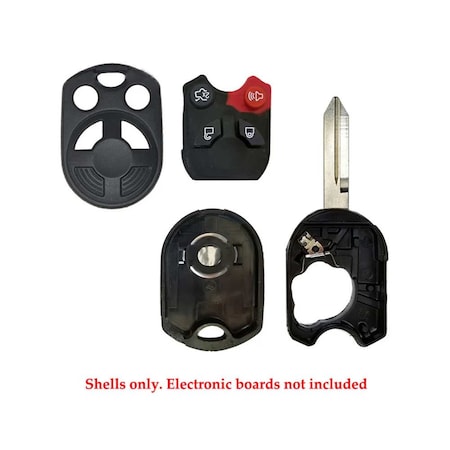 Aks Keys Ford Remote Key Shell Rubber Pad 4B for FCC# CWTWB1U722 RS-FORD-40