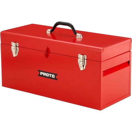 Proto GENERAL PURPOSE PORTABLE TOOL BOX WITH REMOVABLE STEEL TOTE TRAY, 9 .5 H X 8 1/2 J9975-NA