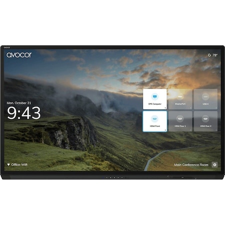 Avocor Technologies Usa AVOCOR G-60 SERIES 75IN 4K IR LED INTERACTIVE DISPLAY AVG-7560
