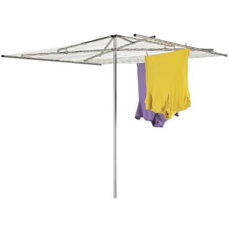 Household Essentials Sunline 72'' 72'' 180 Ft. Drying Area Umbrella Style Clothes Dryer HHH-150