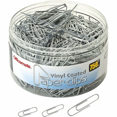 Officemate Paper Clip, Silver, PK750 99970
