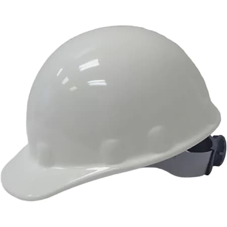 Fibre-Metal By Honeywell Type I, Non-Vented, Cap-Style Smooth Dome Hard Hat w/Heat Resistant Thermoplastic HDPE Shell, 8-Point E2RW01A000