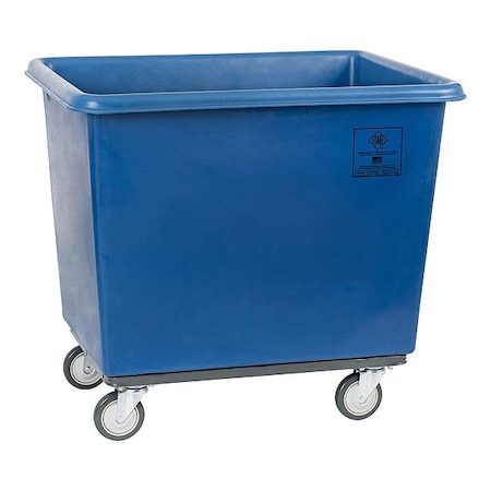 R&B Wire Products CubeTrucks, 493/4in, 34in, Blue, 640lb 4620B