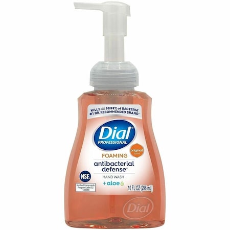 Dial Hand Soap, Light Orange, 10 oz, Foam, PK8 35446