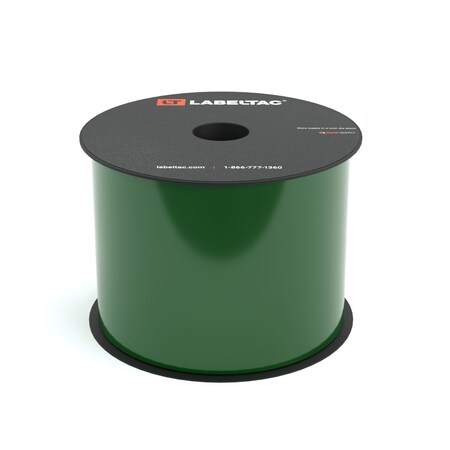 Labeltac LabelTac 4 and Pro Model Label Supply 3.5in x 150ft, Dark Green LT3516