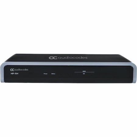 Audiocodes MEDIAPACK 5XX ANALOG VOIP GATEWAY WITH 4 FXS VOICE INTERFACES MP504/4S/SIP