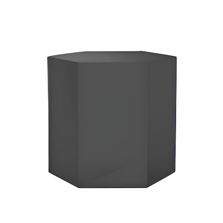 Homeroots 9" Gray Wood End Table 487338