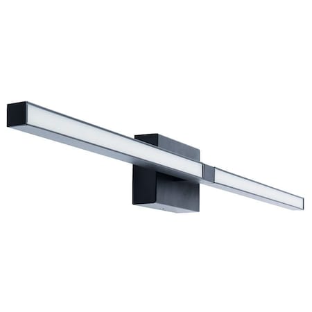 Westgate ROTATABLE SLIM VANITY 36in 30W 5CCT 2100LM C90 DIM, BLACK, 27K/30K/35K/40K/50K, Matt Black LVS-36-MCT5-BK
