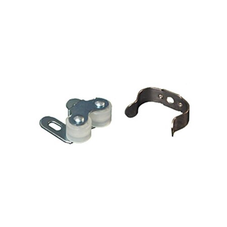 Rv Designer H203 Roller Catch With Clip, 2PK R6R-H203