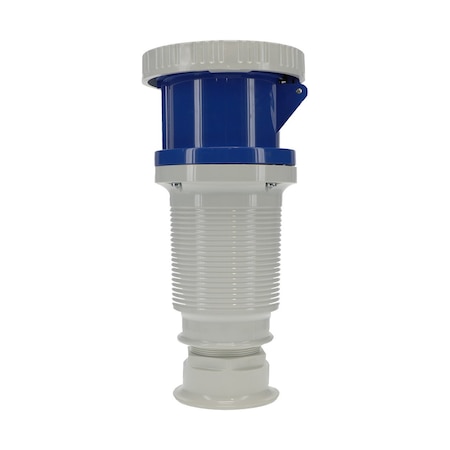 Walther-Werke Pin and Sleeve Connector, 100A, 3Ã¸ 250, 3 Phase, 2 Pole, NEMA Not Rated 379318