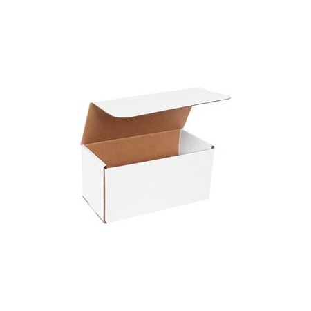 Bubblefast 50-12 x 6 x 6'' White Corrugated Mailers, 50PK BFM1266