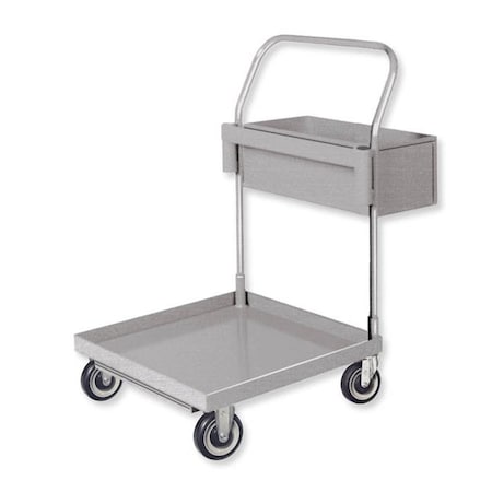 Pucel Stock & Service Cart, 25 in W x 41 in H x 33 in D, Gray MFC-25