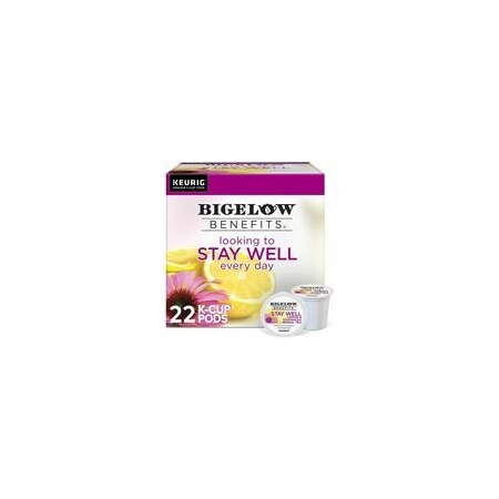 Bigelow Tea Herbal Tea K-Cup, Herbal Tea, 22 K-Cup, 4PK 5000359645
