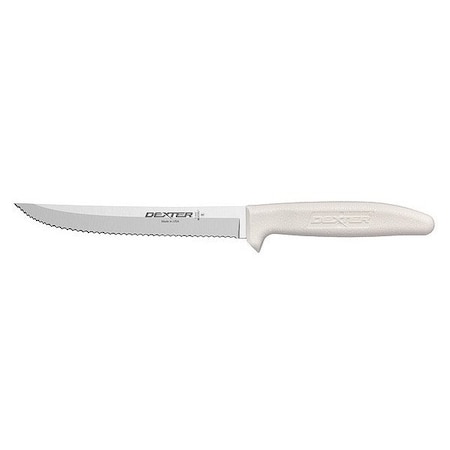 Dexter Russell Utility Knife, Food Processing, 6 In, White 13303