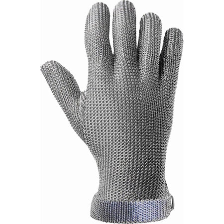 Ironwear Stainless Steel Metal Mesh Glove with Nylon Strap and RFID Tag, X-Large 4461-XL