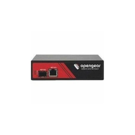 Opengear 4 serial Cisco Straight pinout, ext power, 1 GbE Ethernet or fiber SFP & 4 port GbE switch, 2 DIO a ACM7004-5-GLB