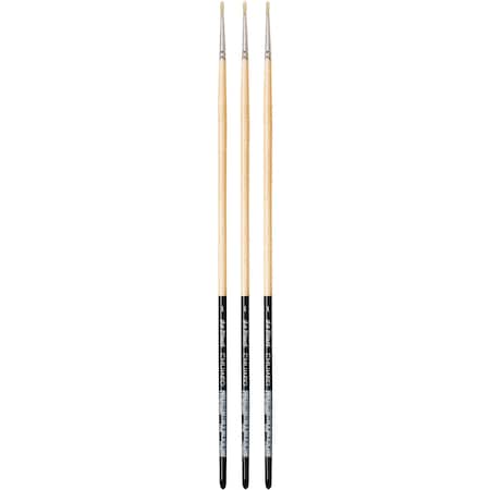 Da Vinci CHUNEO Synthetic Hog Bristle, Oil, Round, Series 7729, Size 1, 3PK VA-7729_1