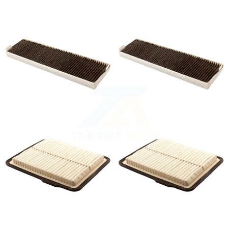 Pur 2x Air + 2x Cabin Filter 4 Total Kit For Chevrolet Equinox Saturn Vue Pontiac Torrent KFL-100461