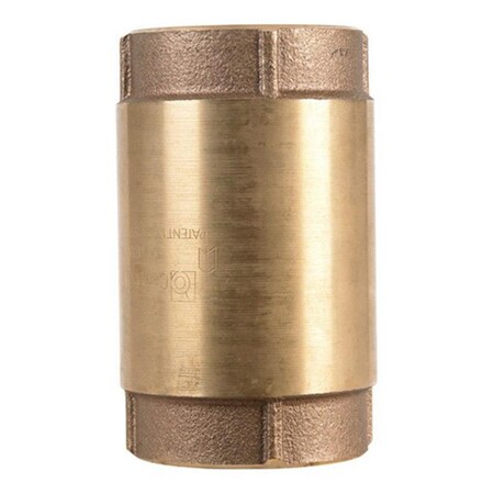 Campbell CV8TLF 2 in. FIP 200 PSI Brass Check Valve 4509345