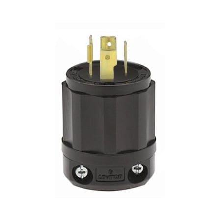 Leviton Industrial Grade Plug 20 Amp, 250 Volt 3-Phase 2421-B