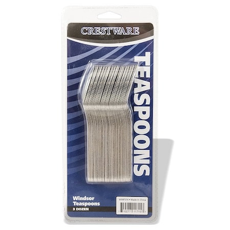 Crestware Windsor Med Teaspoon Pack 3 dz WINP314