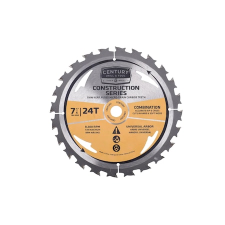 Century Drill & Tool Construction Combination Saw Blade 13101
