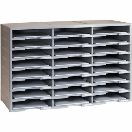 Storex Literature Organizer, 24-Compartment 61434U01C