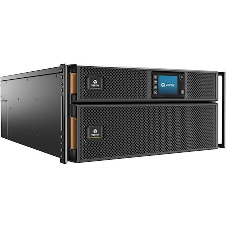 Liebert UPS System, 4900W, Online/Double Conversion, Out: 200/208/220/230/240V AC In: 208V AC GXT56KL630RT5UXLN