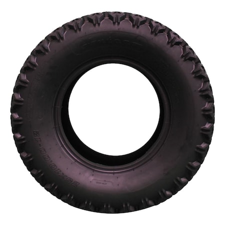 Antego Set of 4 25x10.00-12 for Kubota RTV's 900, 1100 & 1140 UTV's Tires 6 Ply ATW-045, 4PK T450625100012