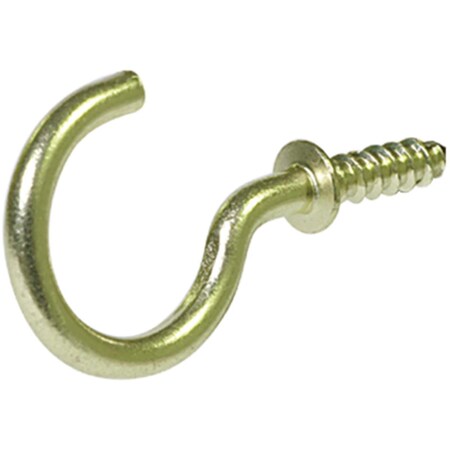 Hillman 1.25 in. Solid Brass Cup Hook 851854