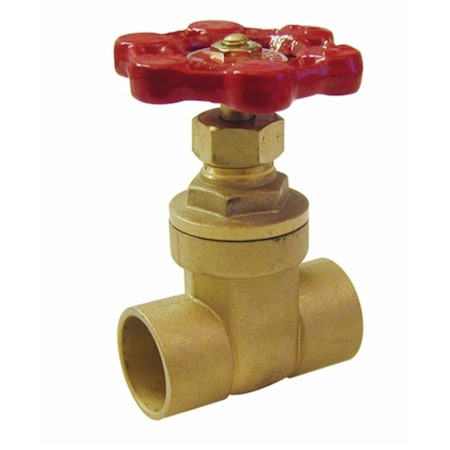 B&K Industries B And K Industries  1 in. Copper Sweat Low Lead Gate Valve 100-455NL